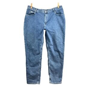 Vintage Riders by Lee Jeans Womens Plus 22W Tapered Retro Baggy Denim Workwear
